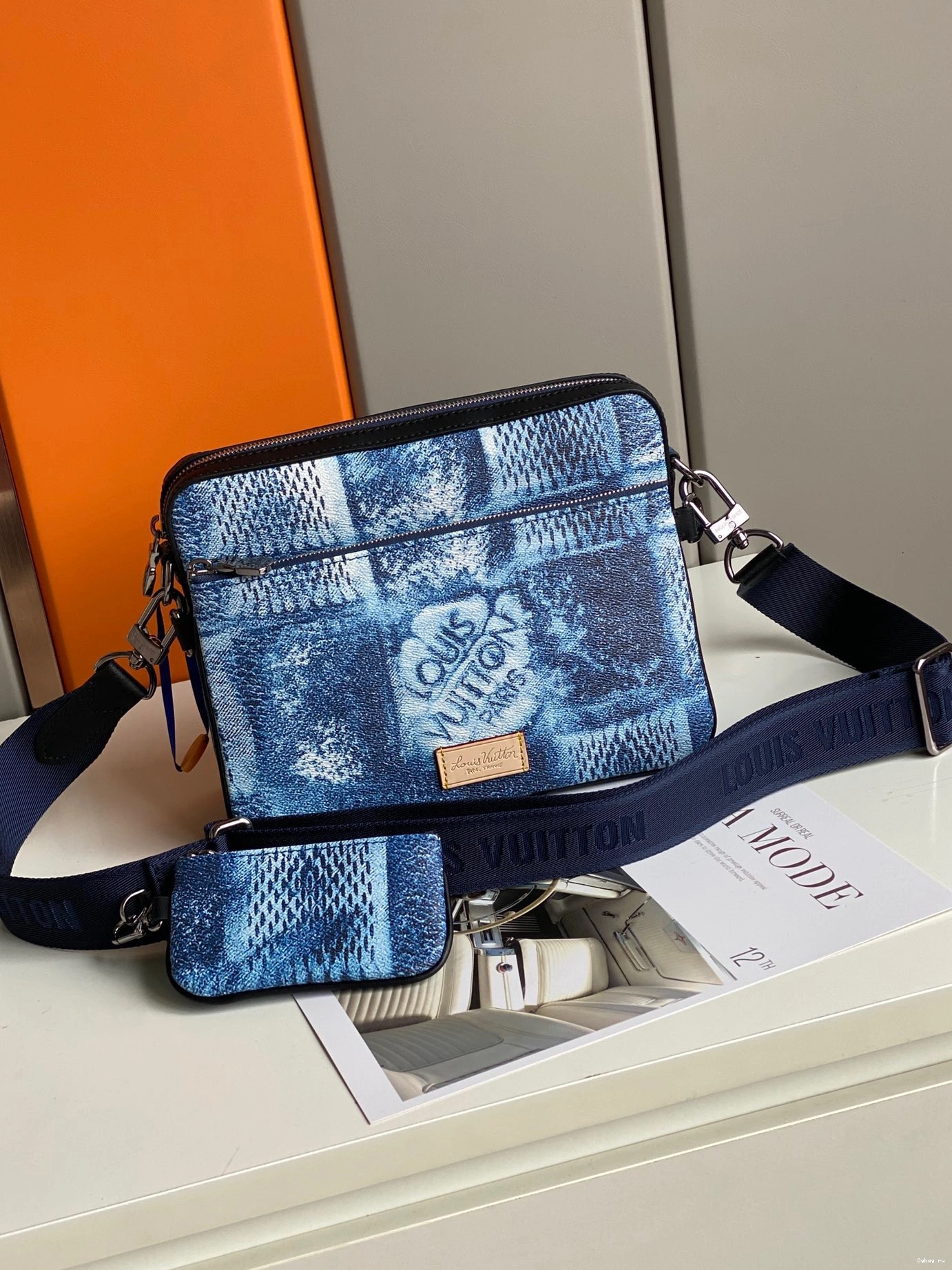 MESSENGER TRIO VUITTON LOUIS 0814